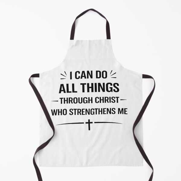 Item preview, Copy of I Can Do All Things Through Christ – Christian Faith Inspirational Quote designed and sold by MARSHORY.