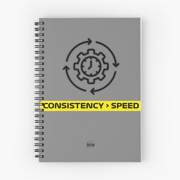 Item preview, Consistency Over Speed Design | Sim Racing Motorsport designed and sold by TeeFuel.