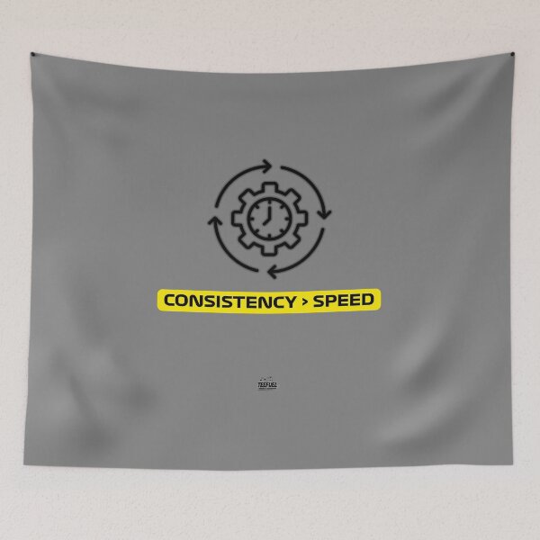 Item preview, Consistency Over Speed Design | Sim Racing Motorsport designed and sold by TeeFuel.