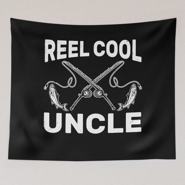 Item preview, Funny Reel Cool Uncle Fishing Rods Vintage Gift designed and sold by KroghDs.