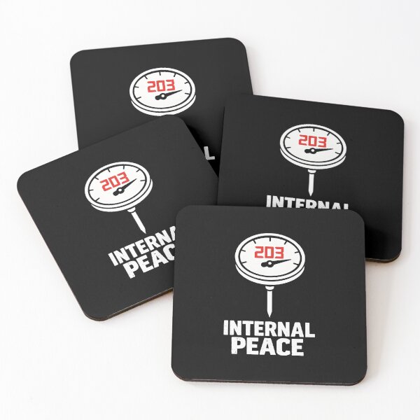 Item preview, Internal Peace 203 Degrees BBQ Pitmaster Smoked Meat designed and sold by SplashTastic.