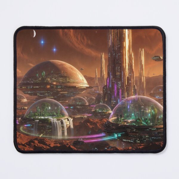 Item preview, Elysium Prime – The First Glow of Mars designed and sold by RavenCrow444.