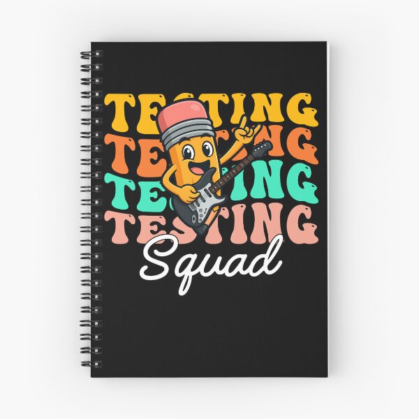Item preview, Funny Rock Star Testing Squad Pencil Retro Teacher designed and sold by KroghDs.
