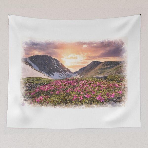 Item preview, Valley of Flowers (Uttarakhand) designed and sold by HOMETOWN86.