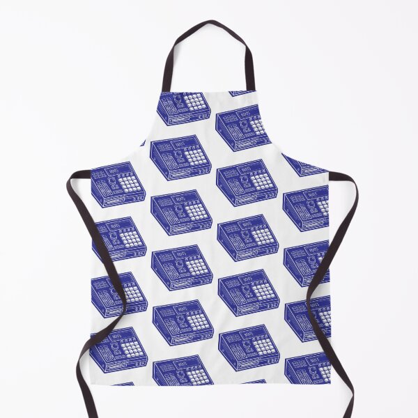 Item preview, MPC Beat Machine Hip Hop Producer Tee (White Lines + Blue Drop Shadow) – Boom Bap Sampler Beatmaker Streetwear T-Shirt designed and sold by analogdigitalvz.