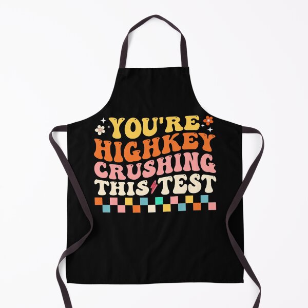 Item preview, Groovy Highkey Crushing This Test Retro Teacher designed and sold by KroghDs.