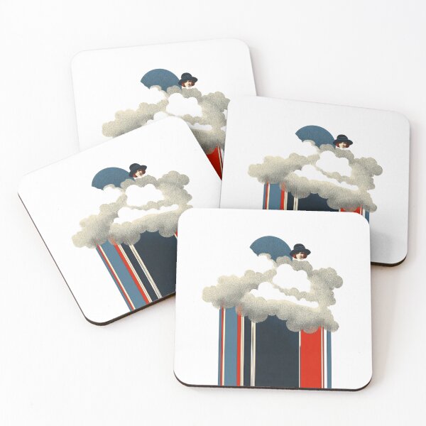 Item preview, Women Above the Clouds – Navy and Red designed and sold by BestVarieties.