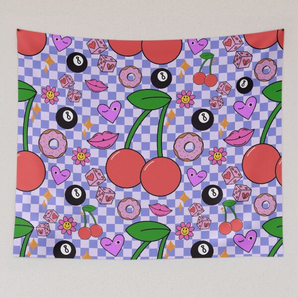 Item preview, 80’s Lucky in Love Vegas Heartbreak  designed and sold by Annie Illustrates Color.
