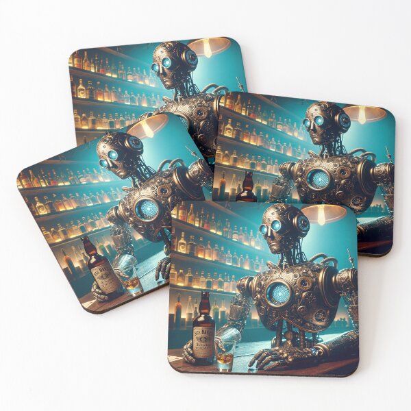 Item preview, Mechanical Mixologist designed and sold by Undersea Ai Art.