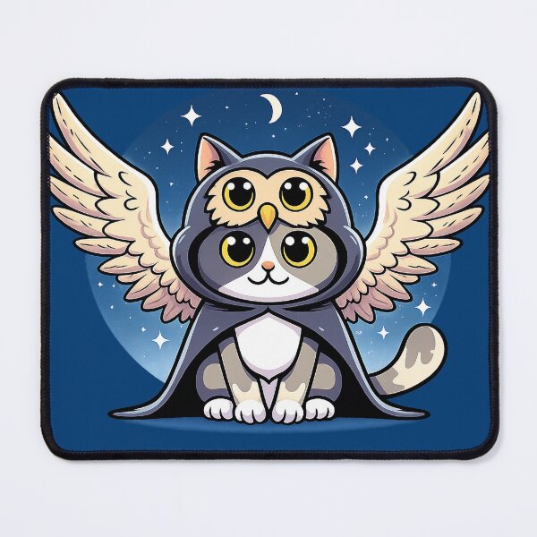 Item preview, Cowl (Cat + Owl) designed and sold by Digipeel.