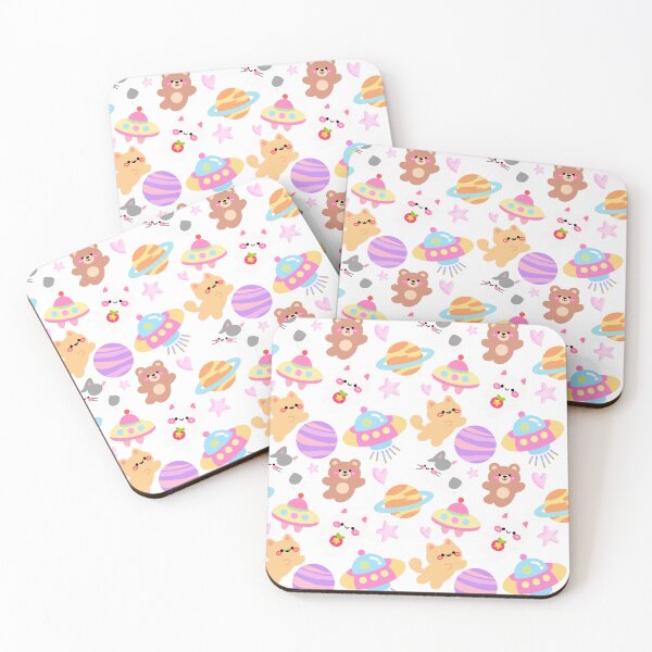 Item preview, Space Animal Parade Seamless  designed and sold by KJackArtwork.