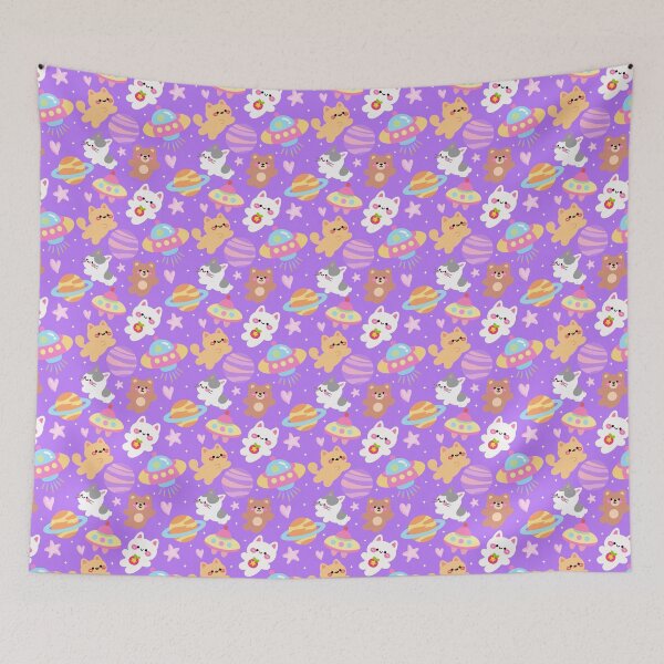 Item preview, Space Animal Parade Seamless  designed and sold by KJackArtwork.