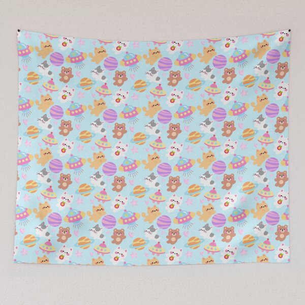 Item preview, Space Animal Parade Seamless  designed and sold by KJackArtwork.