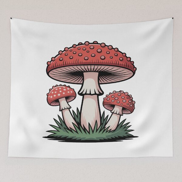 Item preview, Modern mushroom designed and sold by HOPPER420.