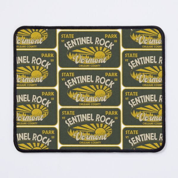 Item preview, Sentinel Rock State Park, Orleans County, Vermont, badge design designed and sold by Wanderful-roads.