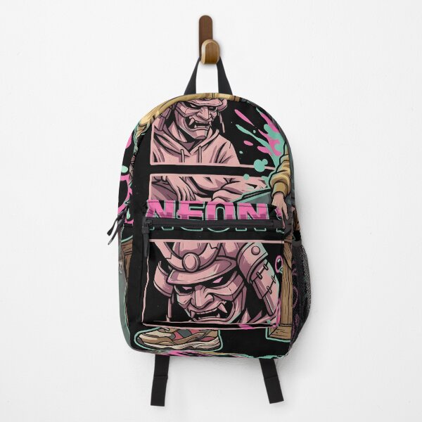 Item preview, Neon Streets Samurai Skater - Japanese Aesthetic Art designed and sold by Ossvio.