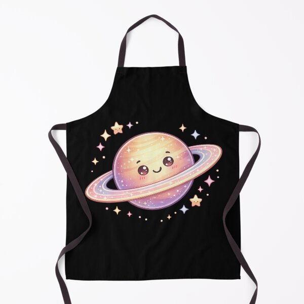 Item preview, Cute Saturn Planet Kawaii designed and sold by redsharkuk.