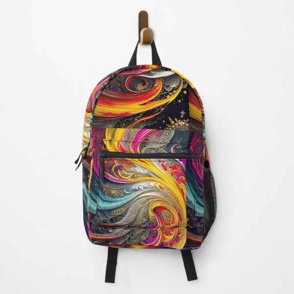Item preview, Vibrant Celestial Filigree Abstract designed and sold by KingRito.