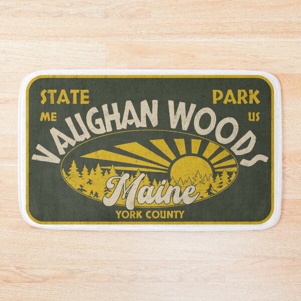 Item preview, Vaughan Woods State Park, York County, Maine, badge design designed and sold by Wanderful-roads.