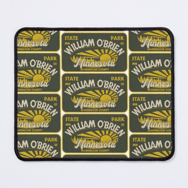 Item preview, William O'Brien State Park, Washington County, Minnesota, badge design designed and sold by Wanderful-roads.
