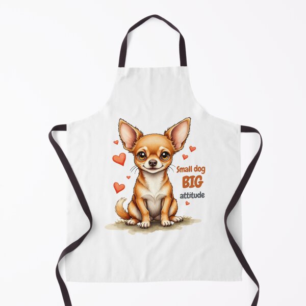 Item preview, Small Dog Big Attitude Chihuahua designed and sold by Kuky Studio.