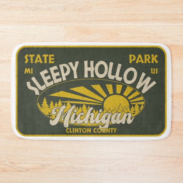 Item preview, Sleepy Hollow State Park, Clinton County, Michigan, badge design designed and sold by Wanderful-roads.