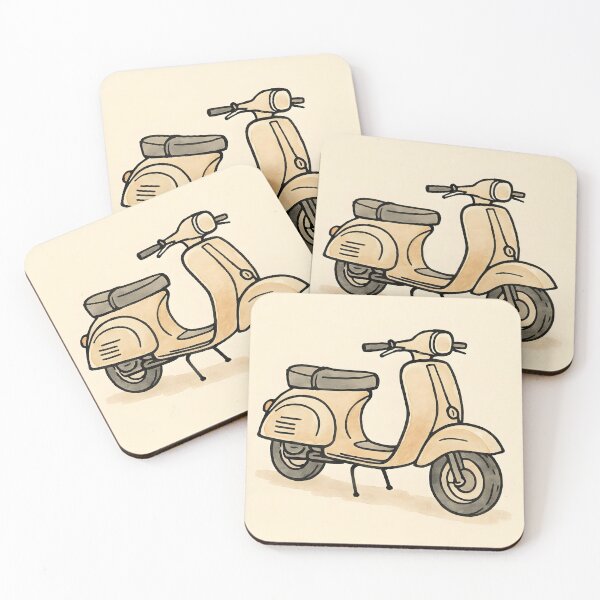 Artikelvorschau, Vintage-Roller entworfen und verkauft von GraphicsClub.