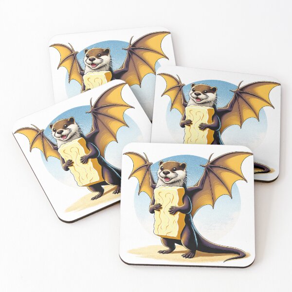 Item preview, Botter (Bat + Otter) designed and sold by Digipeel.