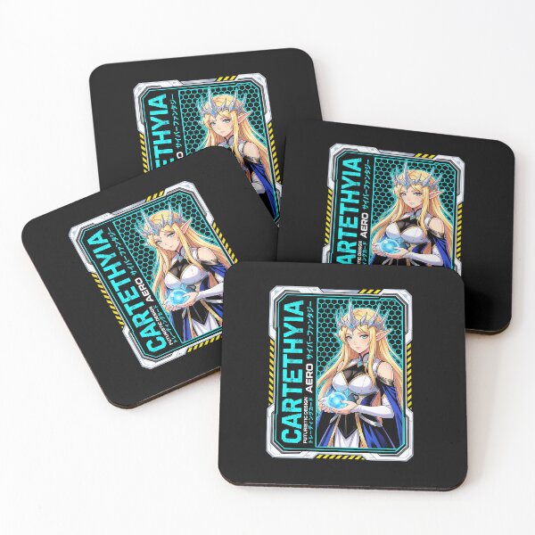Item preview, Cartethyia Blonde Elf Queen Spike Crown Blue Orb Aero Futuristic designed and sold by graphixpolash.