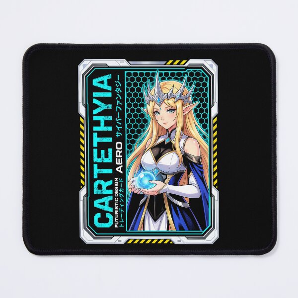 Item preview, Cartethyia Blonde Elf Queen Spike Crown Blue Orb Aero Futuristic designed and sold by graphixpolash.