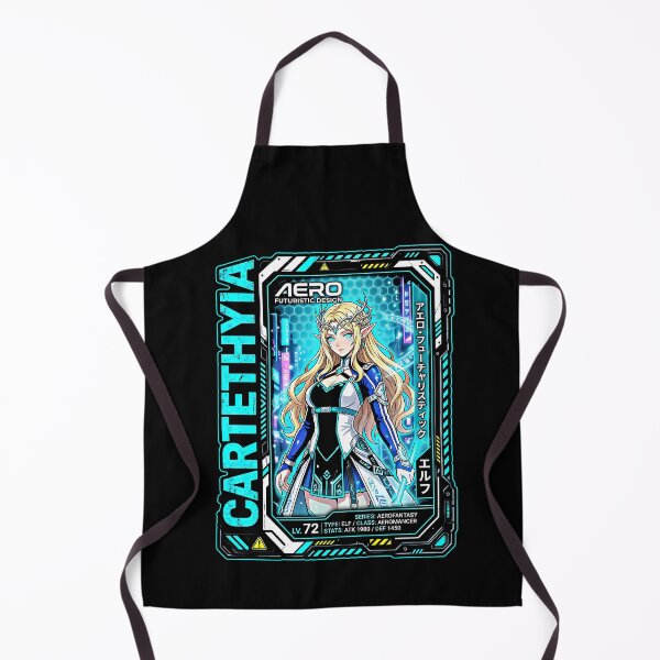Item preview, Cartethyia Aeromancer Elf Level 72 Aero Fantasy Cyber City Trading designed and sold by graphixpolash.