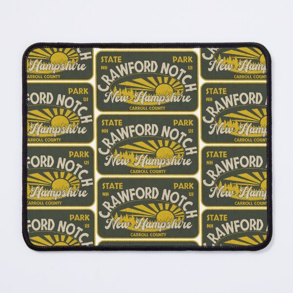 Item preview, Crawford Notch State Park, Carroll County, New Hampshire, badge design designed and sold by Wanderful-roads.