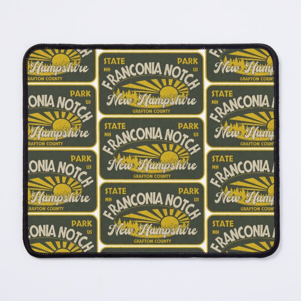 Item preview, Franconia Notch State Park, Grafton County, New Hampshire, badge design designed and sold by Wanderful-roads.