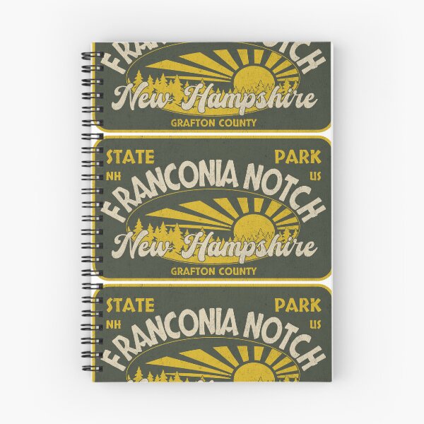 Item preview, Franconia Notch State Park, Grafton County, New Hampshire, badge design designed and sold by Wanderful-roads.