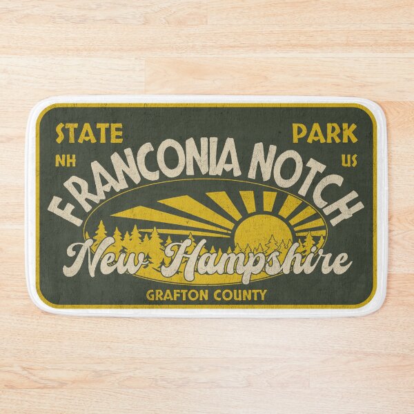 Item preview, Franconia Notch State Park, Grafton County, New Hampshire, badge design designed and sold by Wanderful-roads.