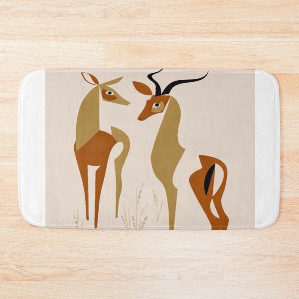 Item preview, Modern deer with shapes  designed and sold by NivyasArtistry.