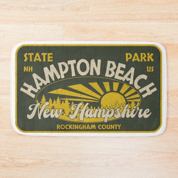 Item preview, Hampton Beach State Park, Rockingham County, New Hampshire, badge design designed and sold by Wanderful-roads.