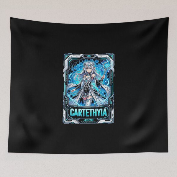 Item preview, Elf Warrior in Blue Neon Armor, Sci-Fi Fantasy Art designed and sold by graphixpolash.