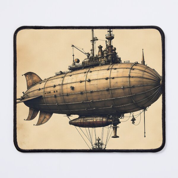 Item preview, The Ironclad Skyship designed and sold by Ela Alptekin.