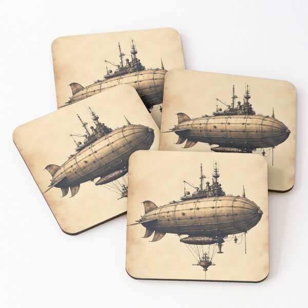 Item preview, The Ironclad Skyship designed and sold by Ela Alptekin.