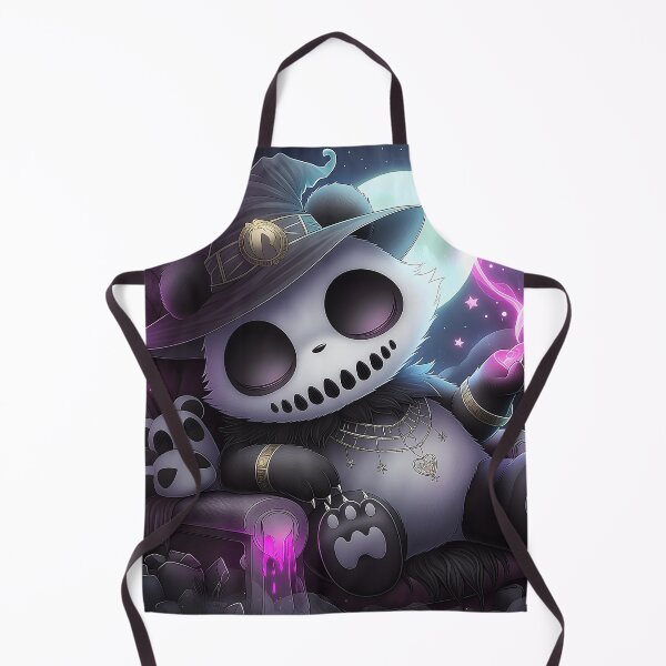 Item preview, Witchy Skull Panda Dark Magic Heart Spell Art designed and sold by DonaldWaltersxx.