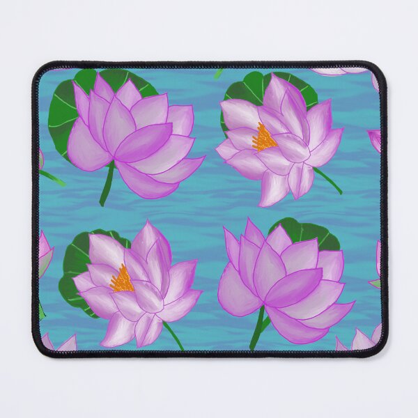 Item preview, Lotus Lake Serenade  designed and sold by Svasti Arts and Designs.