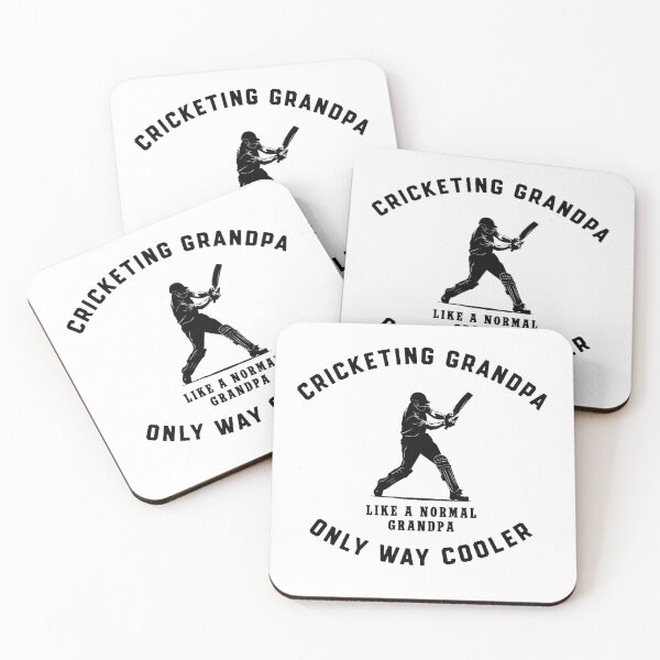 Item preview, Like a Normal Grandpa Only Way Cooler Cricketing Grandpa Design designed and sold by MeatyTees.