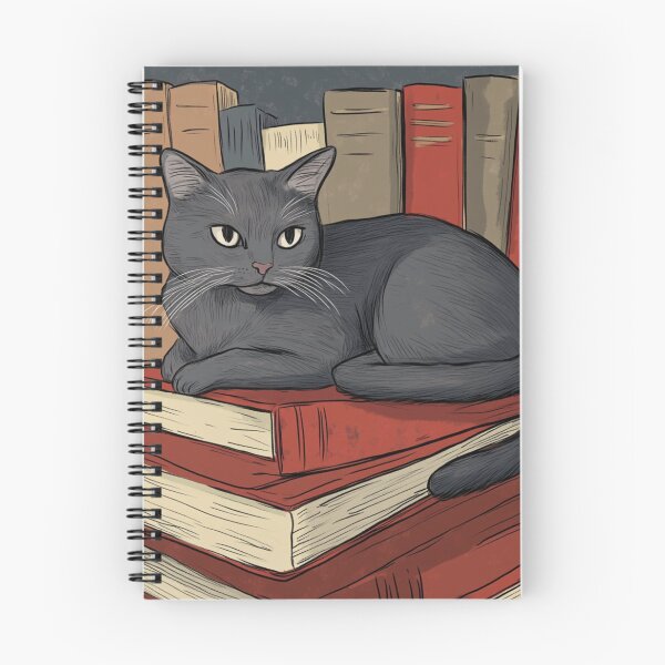 Item preview, How to Lie on Books Like a Cat All Day designed and sold by GrinGalore.