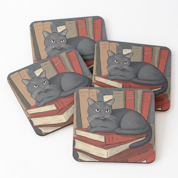 Item preview, How to Lie on Books Like a Cat All Day designed and sold by GrinGalore.