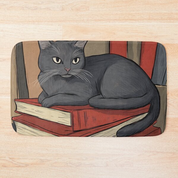 Item preview, How to Lie on Books Like a Cat All Day designed and sold by GrinGalore.