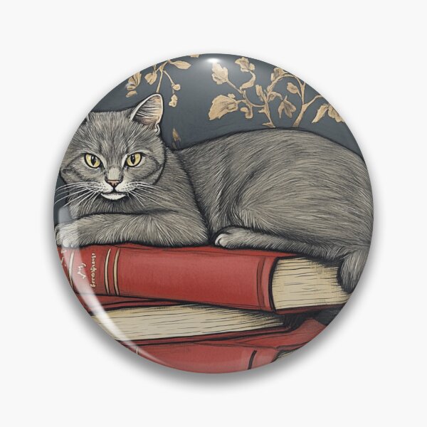 Item preview, How to Lie on Books Like a Cat designed and sold by GrinGalore.