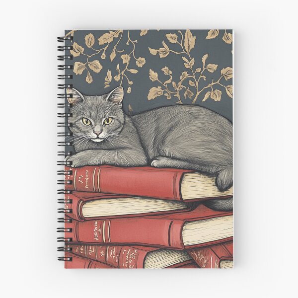 Item preview, How to Lie on Books Like a Cat designed and sold by GrinGalore.