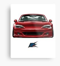MAZDA miata NB red Metal Print