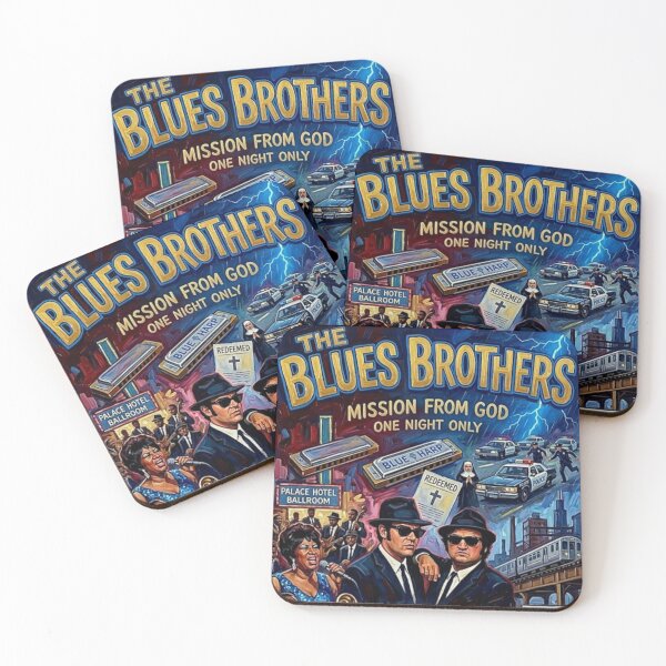 Item preview, Mission from God: The Blues Brothers in Oil designed and sold by Art's Diner.
